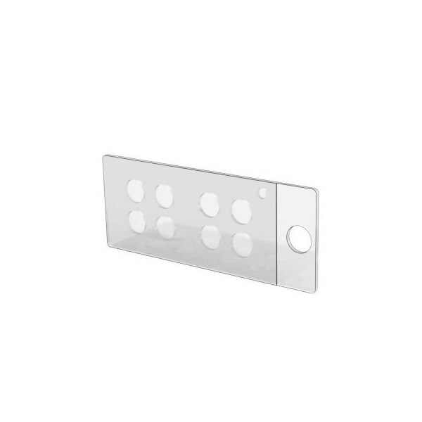 Chambered Coverslips, 8 Wells, 6mm, 20/pk, 20PK